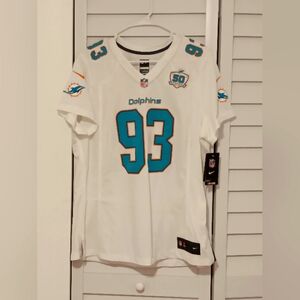 NFL Women's Miami Dolphins Jersey #93 Size XL